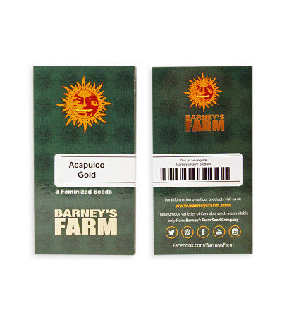 Сорт Acapulco Gold fem (Barney's Farm) Сорт Acapulco Gold fem (Barney's Farm) — изображение 2