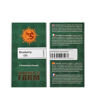 Сорт Blueberry OG fem (Barney's Farm) Сорт Blueberry OG fem (Barney's Farm) — изображение 2
