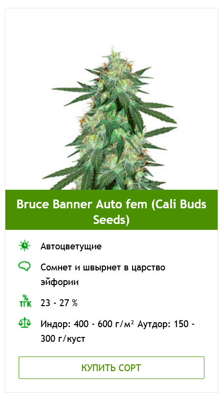Удобрения для марихуаны